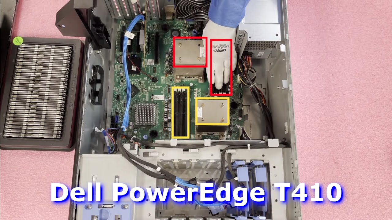 Обзор и обзор рабочей станции Dell PowerEdge T410 | Советы по установке памяти | Как настроить | ...