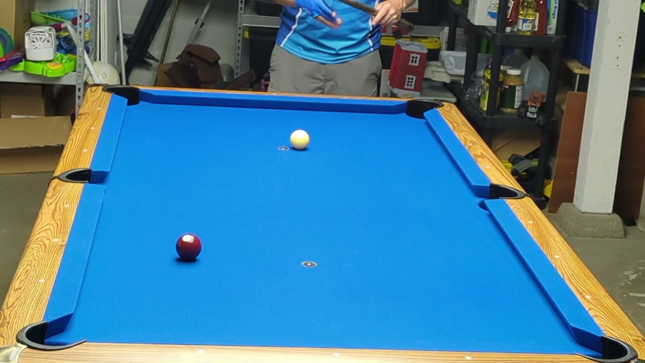 How to compensate for cut induced throw in pool.