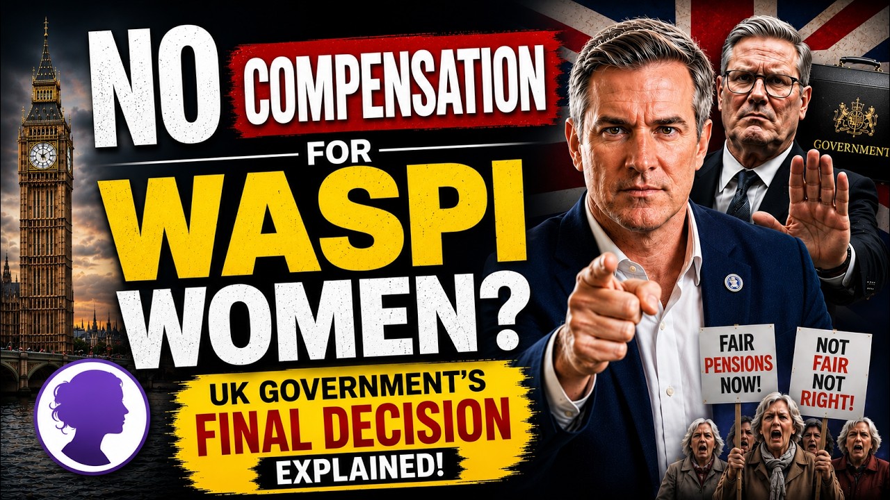 💥 Никаких компенсаций женщинам WASPI? - Объясняем ОКОНЧАТЕЛЬНОЕ решение правительства Великобрита...