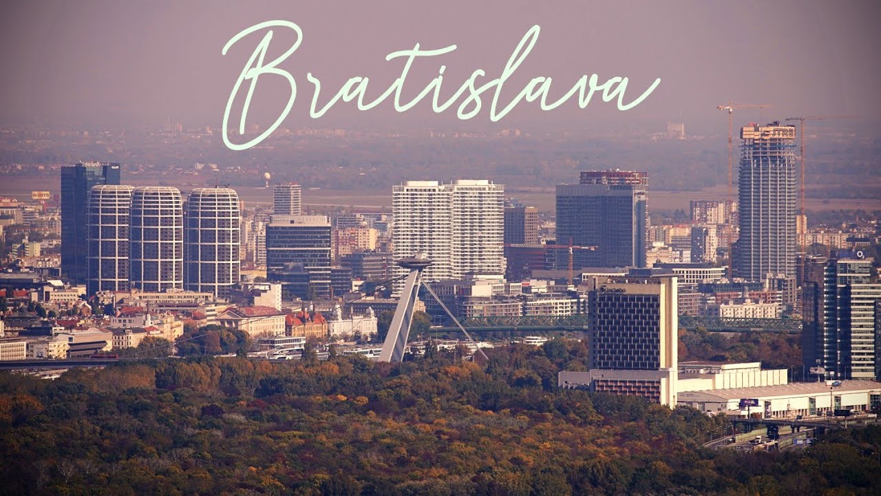 Bratislava Downtown Grows Rapidly in Height I Part 2 I Slovakia I CBD I 4K