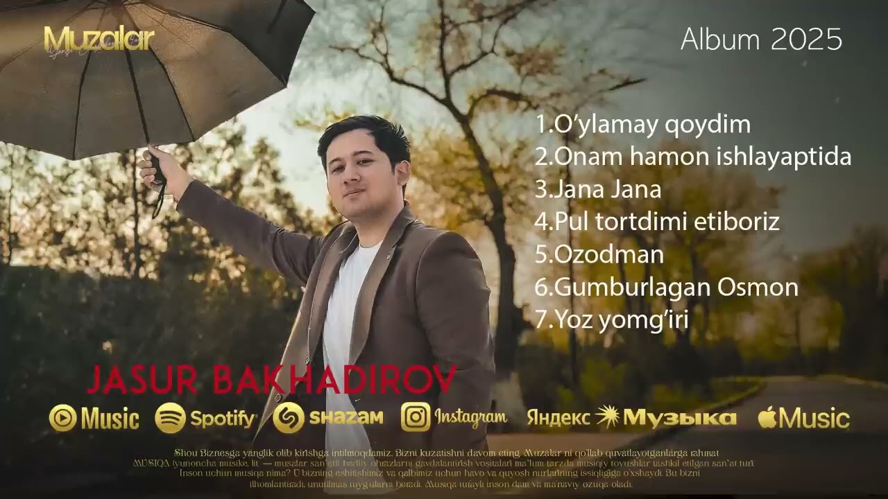 Jasur Bakhadirov - Eng Sara Qo'shiqlarimiz Albom
