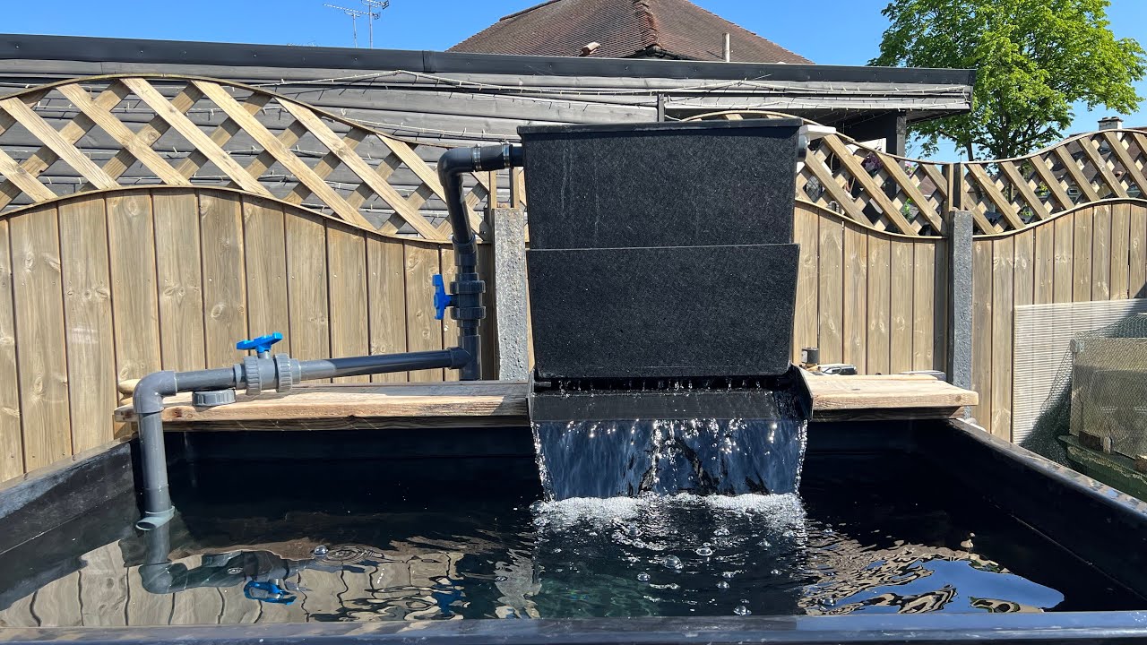 Getting the final 500 gallon koi tank fitted and did the first tank leak ?  #koi #ponds