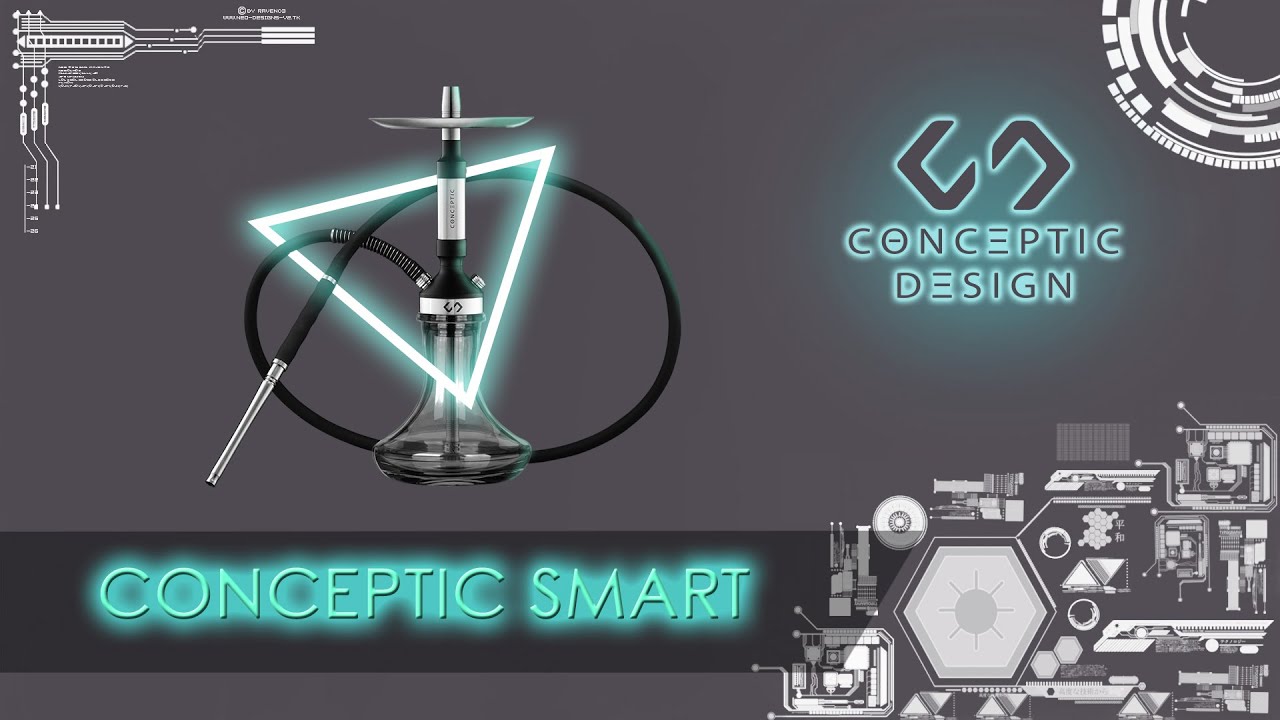 КАЛЬЯН CONCEPTIC SMART / CONCEPTIC SMART HOOKAH / ЛУЧШИЙ ТРЕВЕЛ КАЛЬЯН