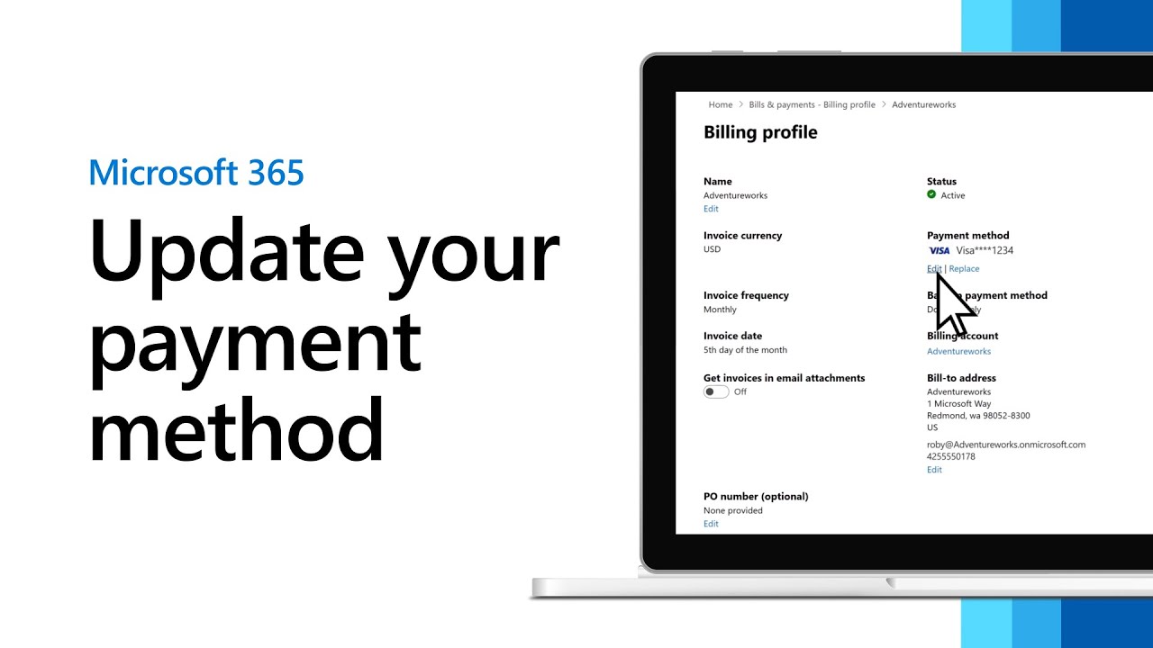 Update your payment method