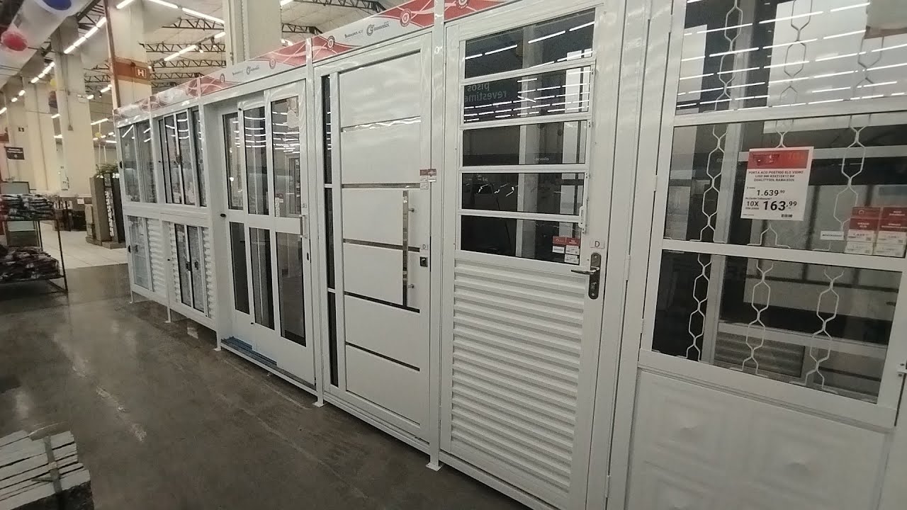 PORTAS DE ALUM&Iacute;NIO A&Ccedil;O BRANCO BAL&Ccedil;&Atilde;O OU BASCULANTE JANELAS E VENEZIANA ALUM&Iacute;NIO A&Ccedil;O BRANCO C/S GRADE