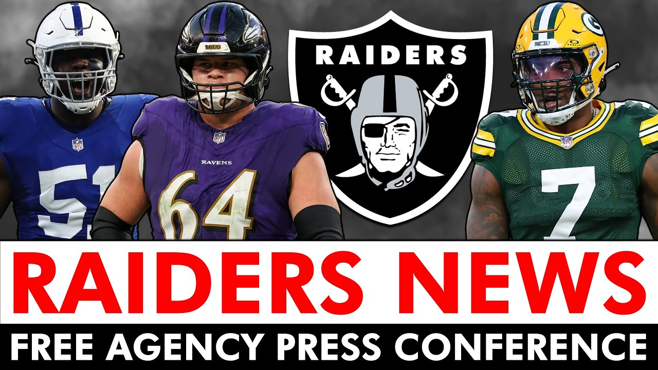 Raiders Free Agency Press Conference REACTION Ft. Tyler Linderbaum, Quay Walker & Kwity Paye