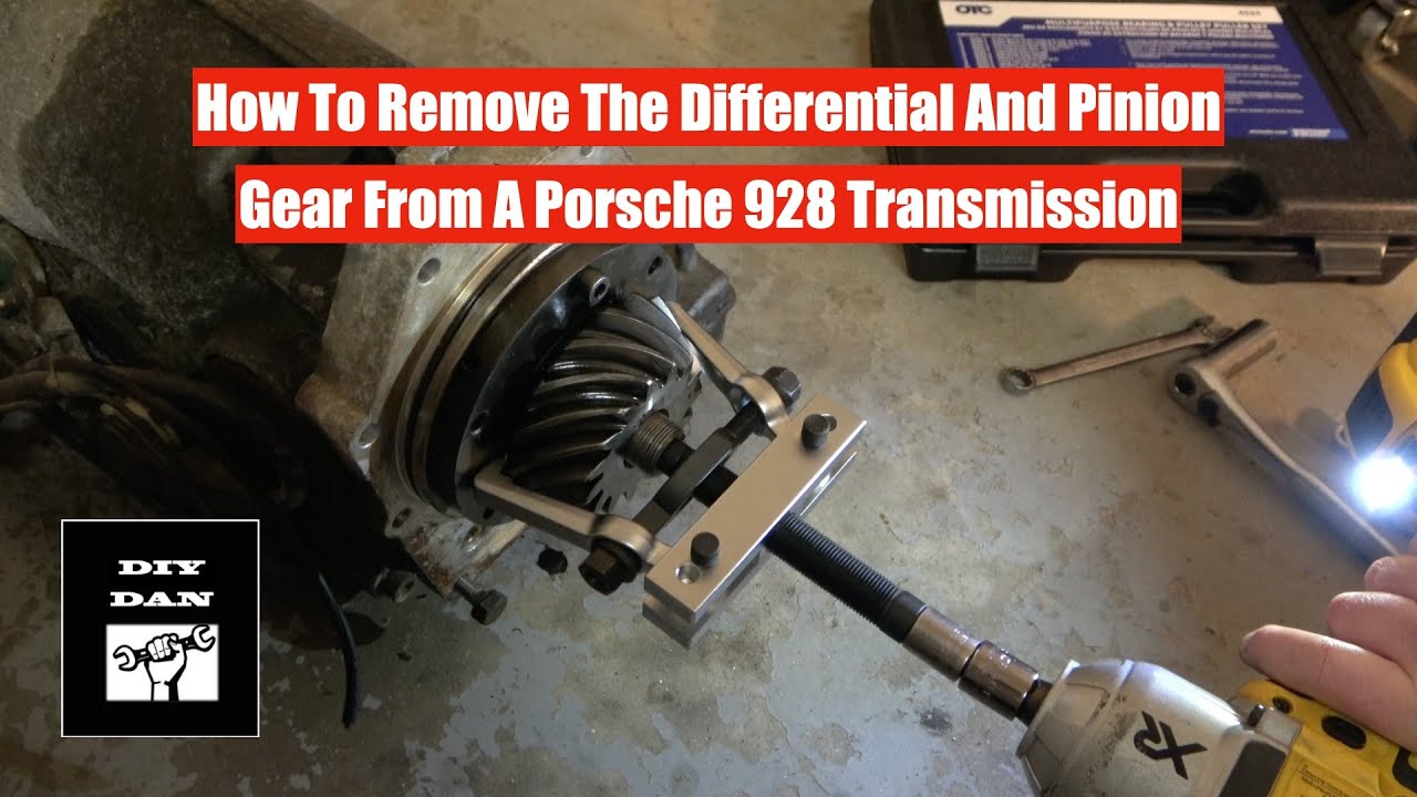 Porsche 928: How To Remove The Differential And Pinion Gear