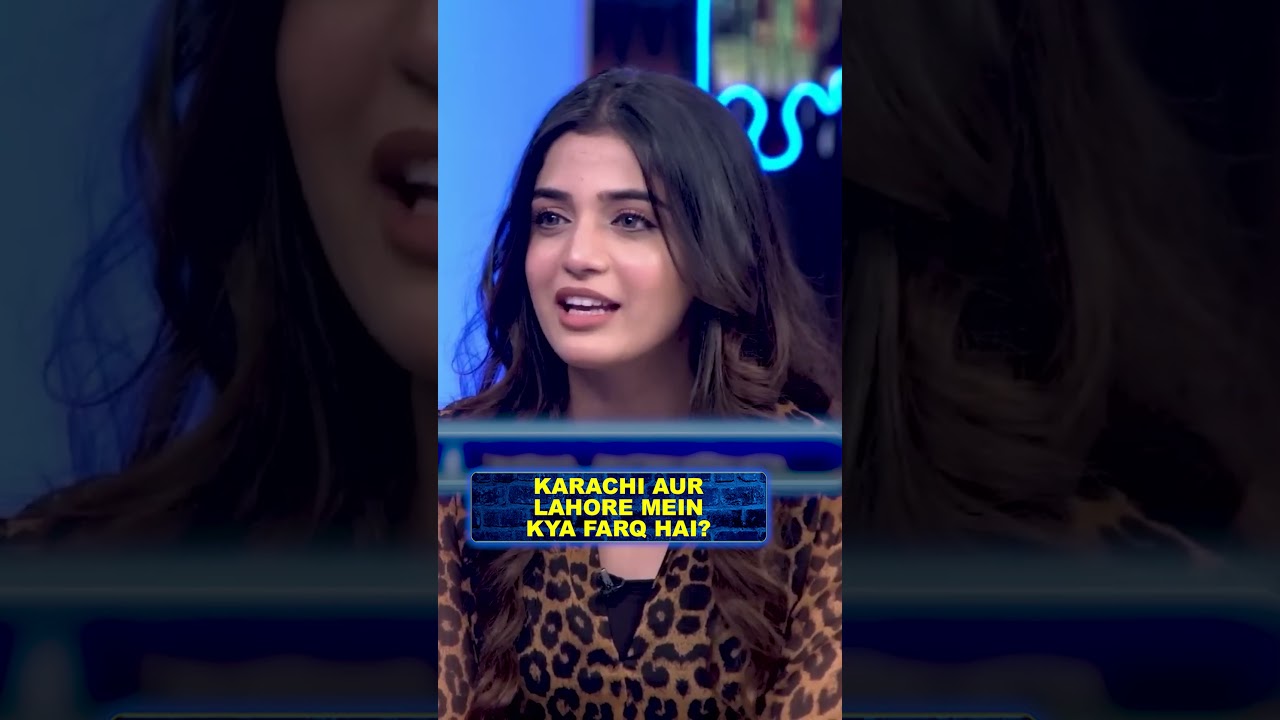 Difference Between Karachi & Lahore - #hasnamanahai #tabishhashmi #laibakhan #geonews #shorts