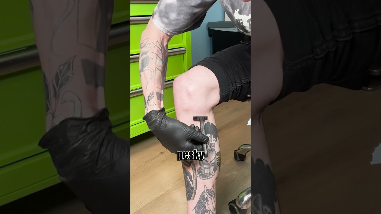 КАК НАНЕСТИ ТРАФАРЕТ ДЛЯ ТАТУИРОВКИ