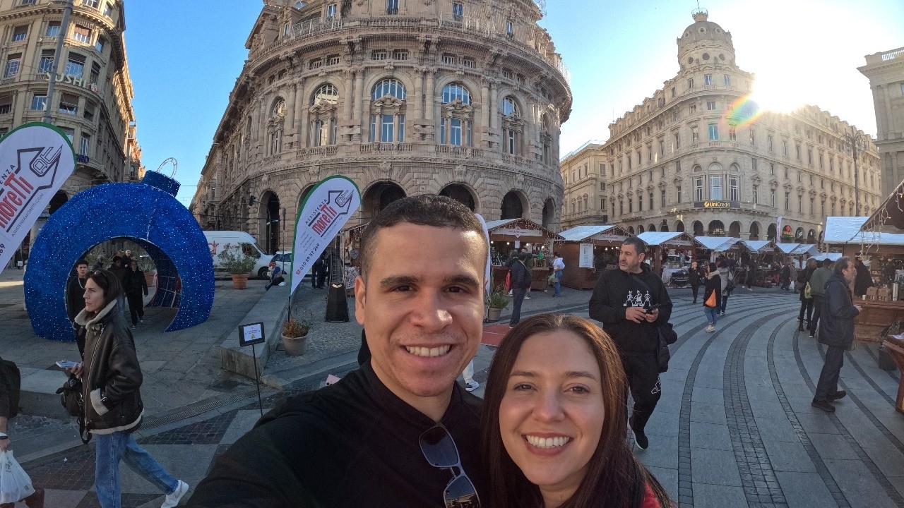 Itália 2025 🇮🇹 🚢 - Genova - Carol & Luiz