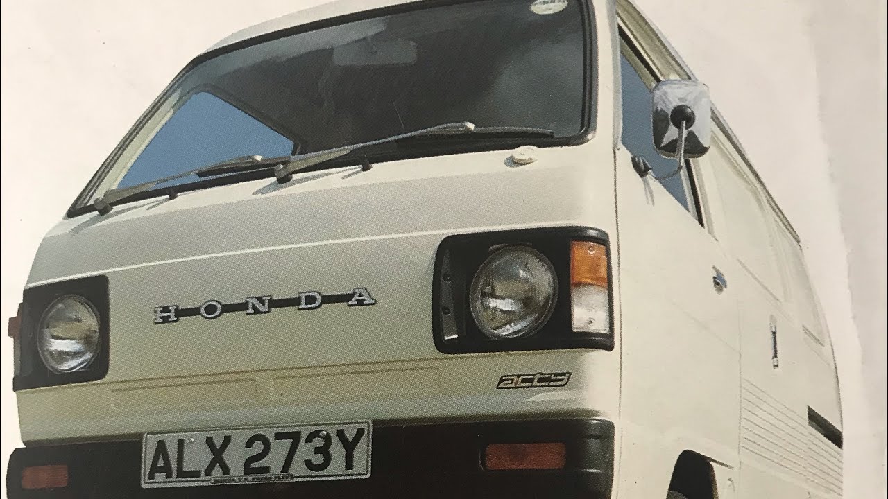 The Honda Acty - the economical, agile work vehicle.