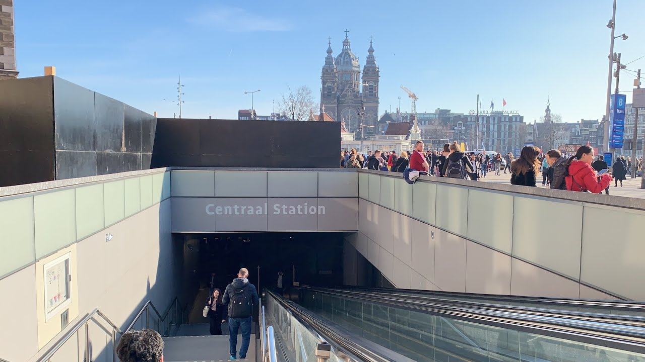 Amsterdam Centraal Metro Station Tour