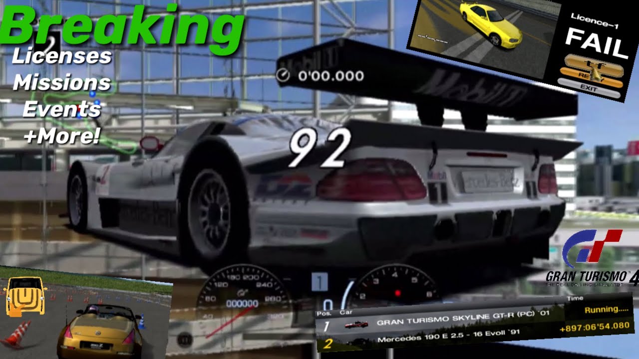 One of the Most Cursed Gran Turismo 4 Videos Ever? Cursed Driving Missions, Licenses and Events