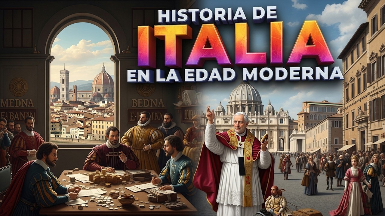 La Historia de ITALIA en la EDAD MODERNA - Siglos XVI, XVII y XVIII - Del auge de Venecia a Napole&oacute;n