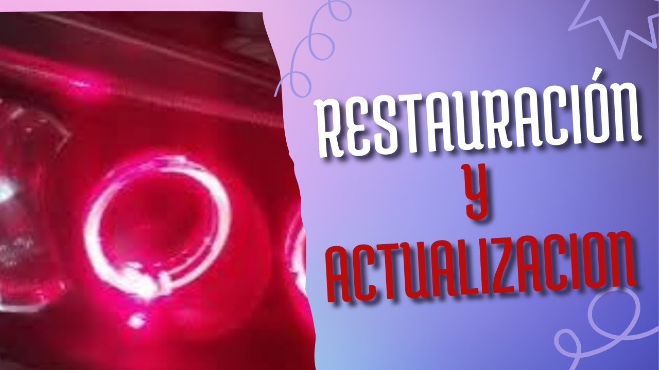 RESTAURACIÓN Y ACTUALIZACIÓN DE OJOS DE ANGEL