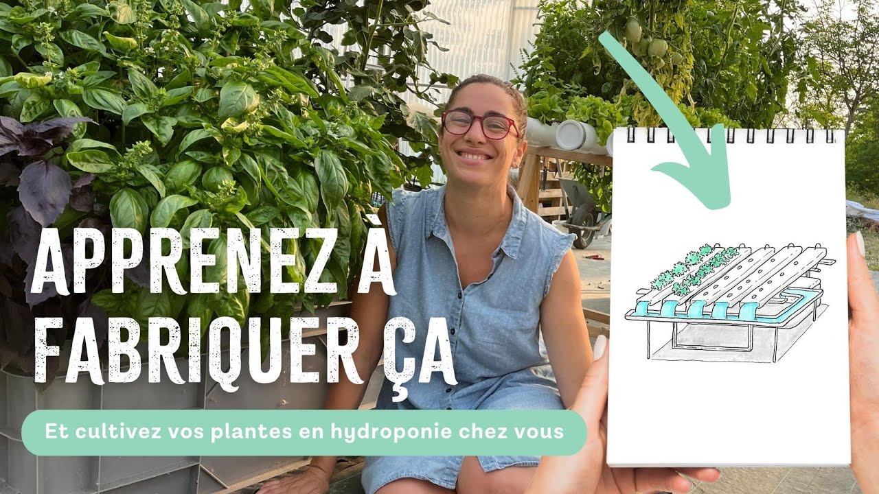 Fabriquer un syst&egrave;me hydroponique chez soi 🍅🥬🍓