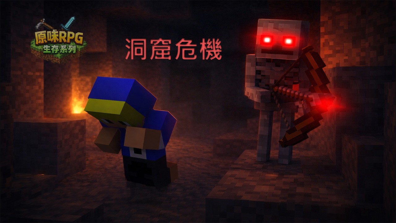 原味RPG生存系列EP2 勇闖危機四伏的洞窟 是否能夠全身而退?