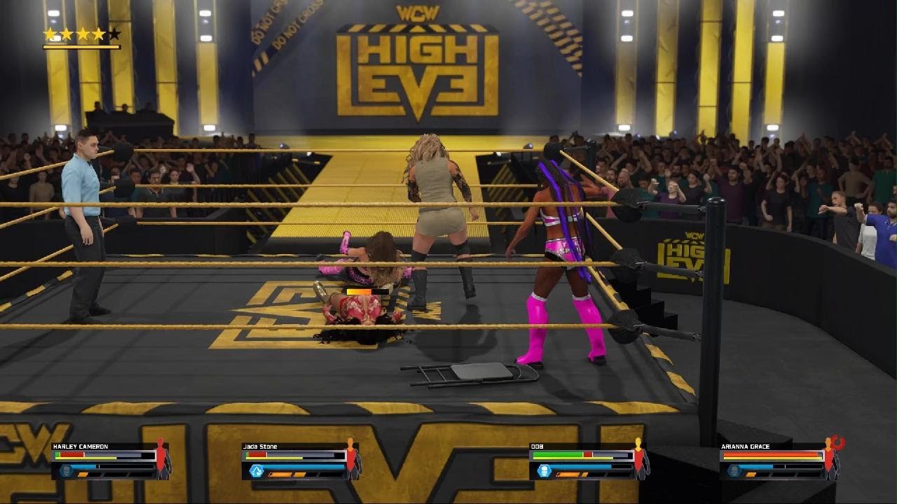 ODB vs Harley Cameron vs Jada Stone vs Arianna Grace | WWE 2K25