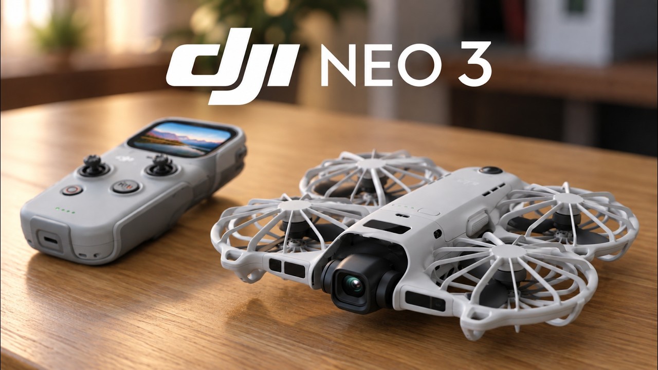 DJI Neo 3: серьезный апгрейд крошечного дрона DJI