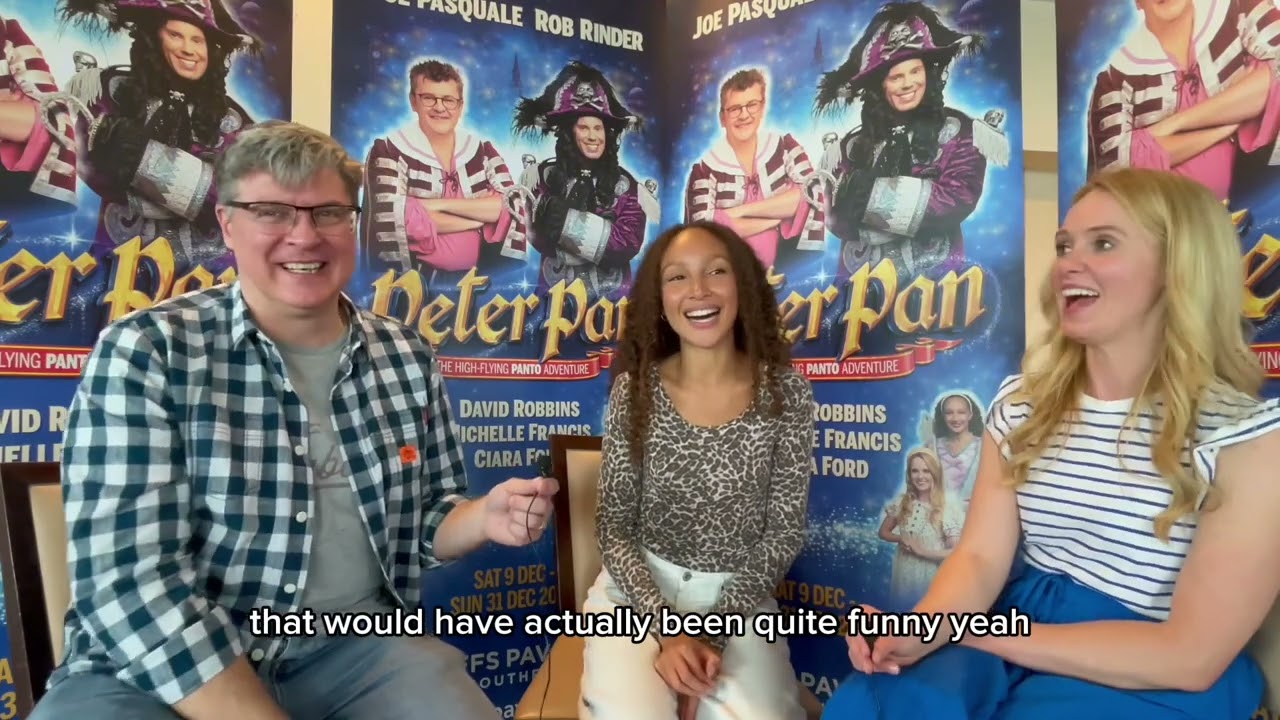 We meet the cast of Southend’s Peter Pan Panto!