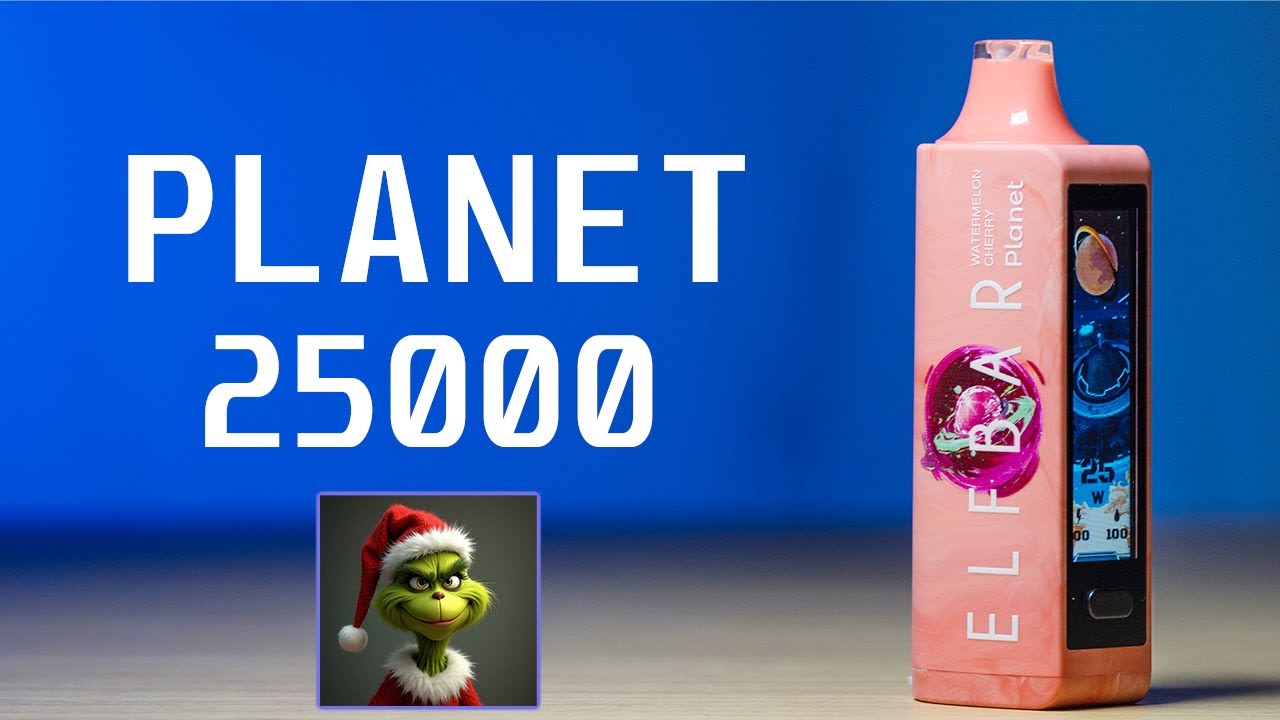 Обзор - разбор ELFBAR PLANET 25000 Space Edition