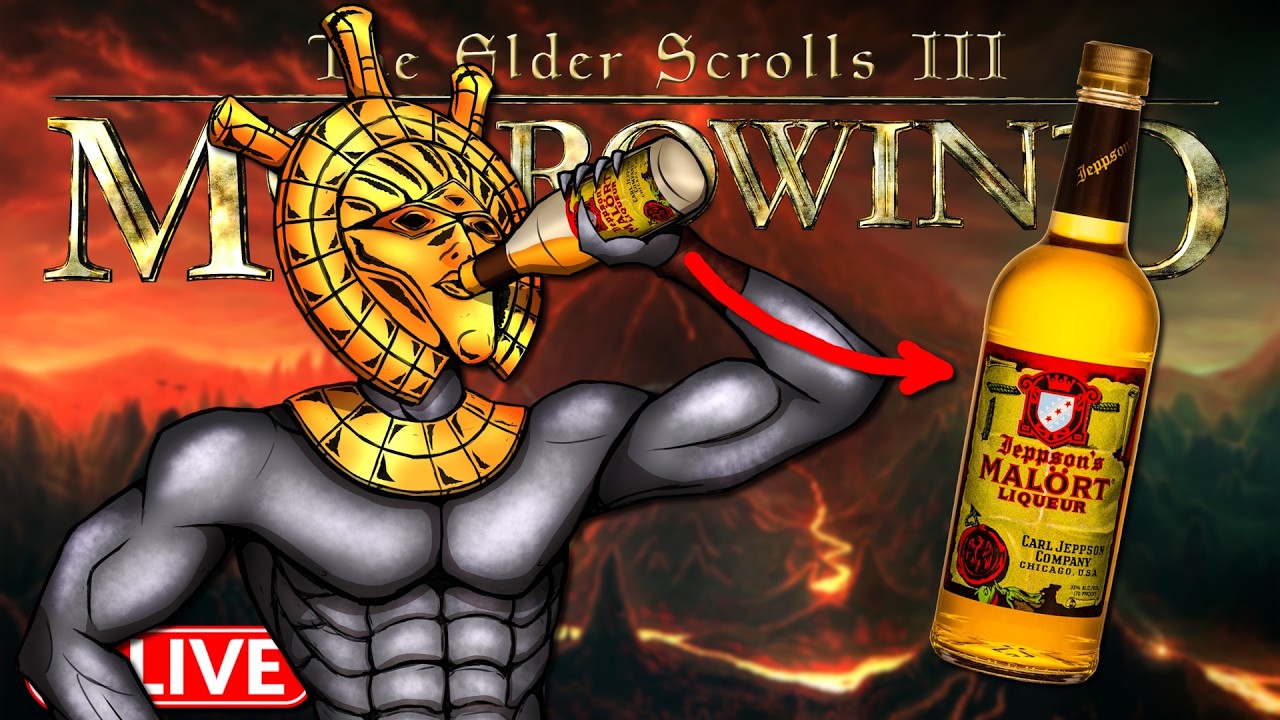 (LIVE) Morrowind, but there's Malört