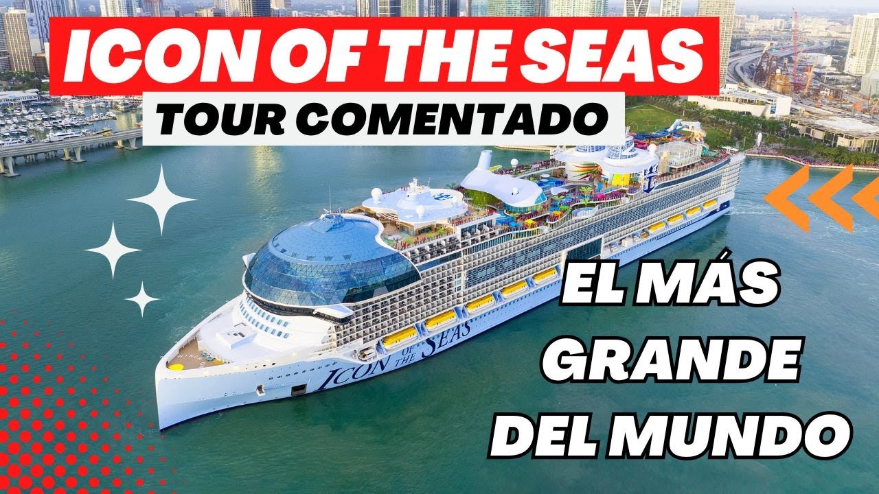 El ICON of the Seas es una CIUDAD FLOTANTE y te muestro por qué