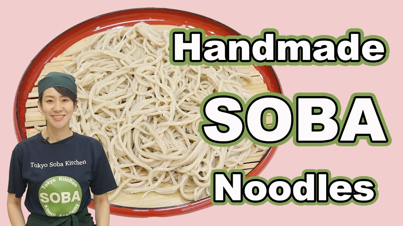 How to make handmade SOBA noodles (Teuchi-Soba)