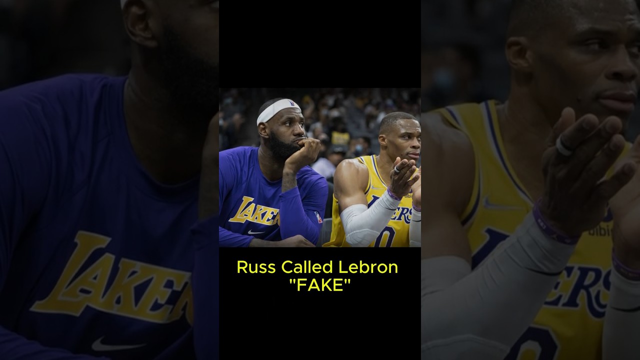 What happened between Rus and lebron?  #nba #nbacontroversy #nbadrama #basketball #lebronjames