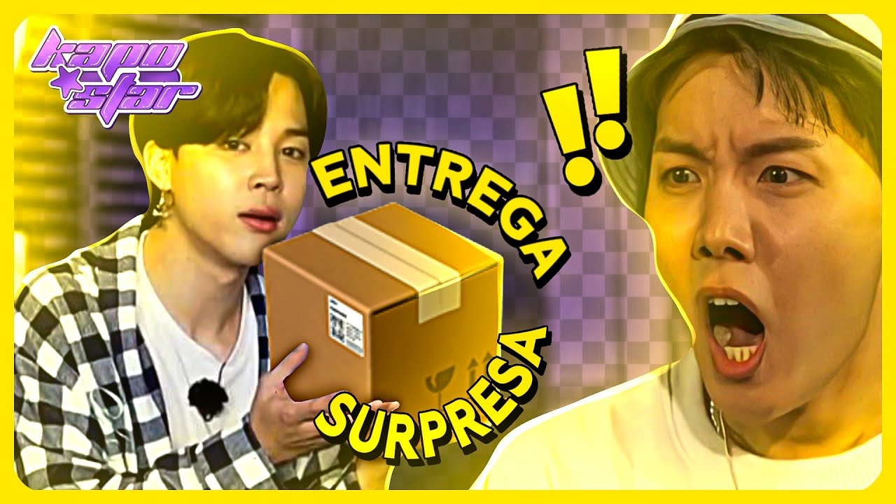 [LIGAÇÃO BTS] A ENTREGA SURPRESA do JIMIN| KAPOSTAR