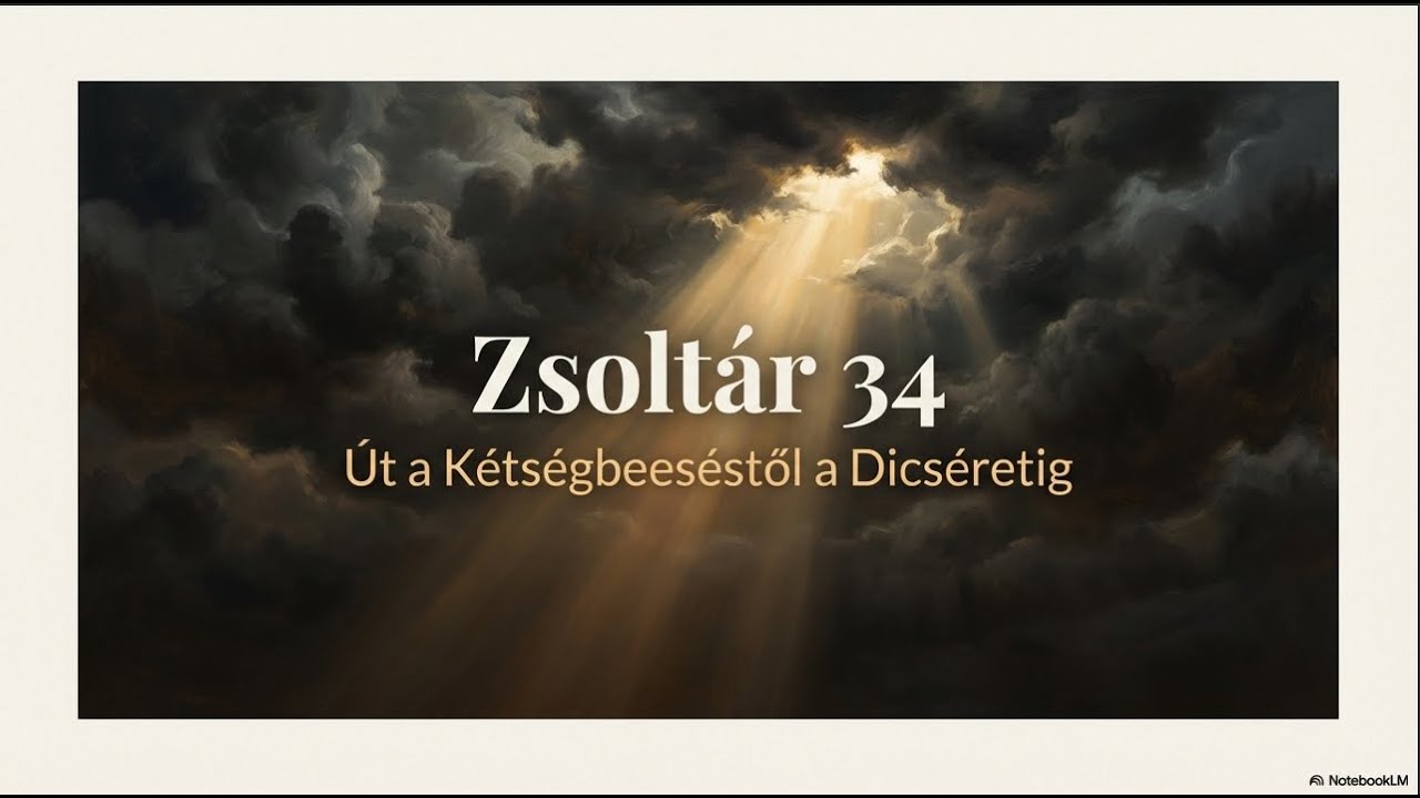 Zsolt. 34:1-11 Út a kétségbeeséstől a dicséretig