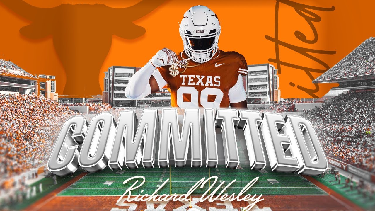 BREAKING: Richard Wesley COMMITS to the Longhorns | Texas Recruiting | Steve Sarkisian | NCAA