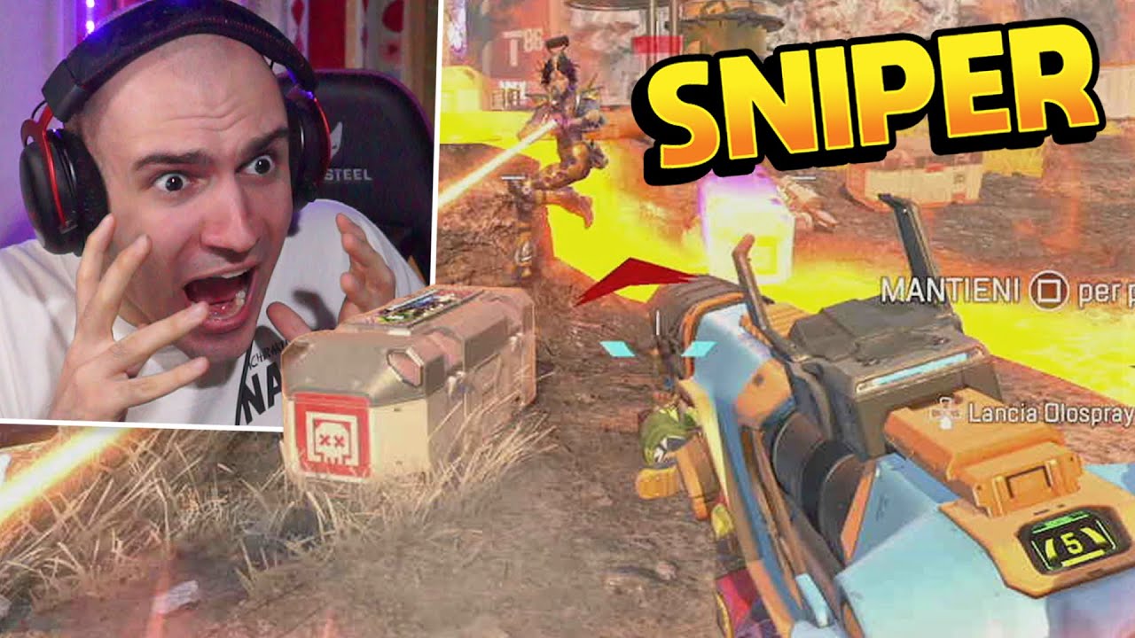 60 GIOCATORI, tutti SOLO con lo SNIPER [APEX LEGENDS ITA]
