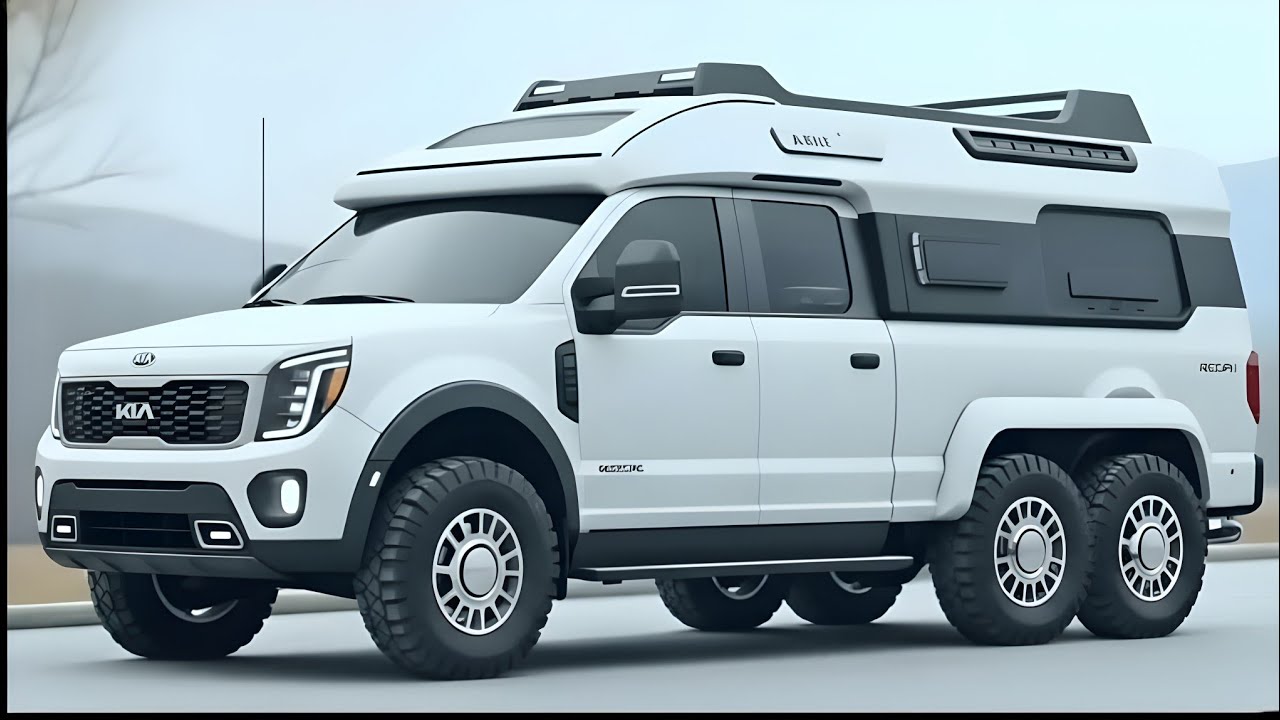 2026 기아 6×6 럭셔리 캠퍼밴 등장|도로 위에서 만나는 궁극의 이동식 펜트하우스