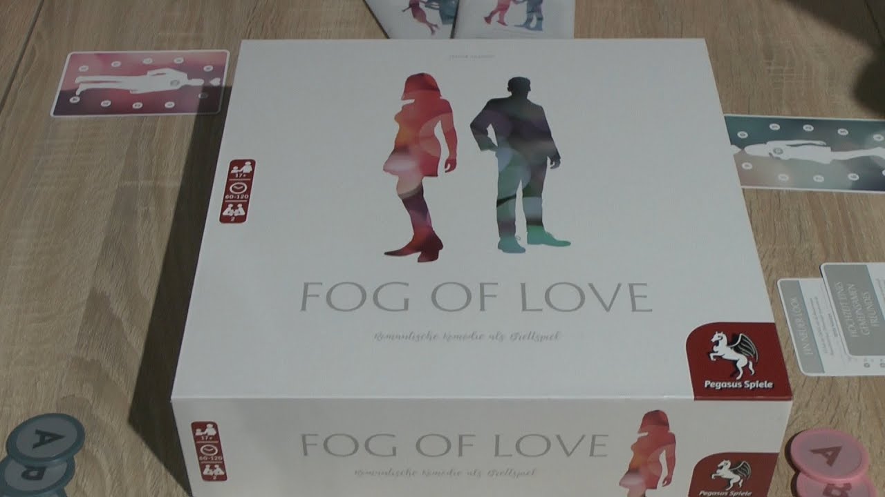 Fog of Love (Pegasus Spiele) - Kurzvorstellung - 2er Spiel der besonderen Art!