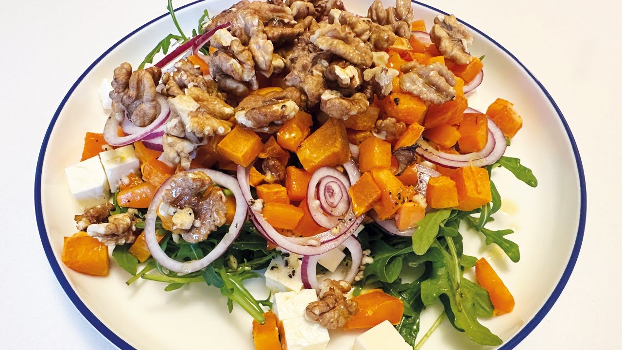 Warmer Süßkartoffel-Salat – schnell, gesund & unglaublich lecker