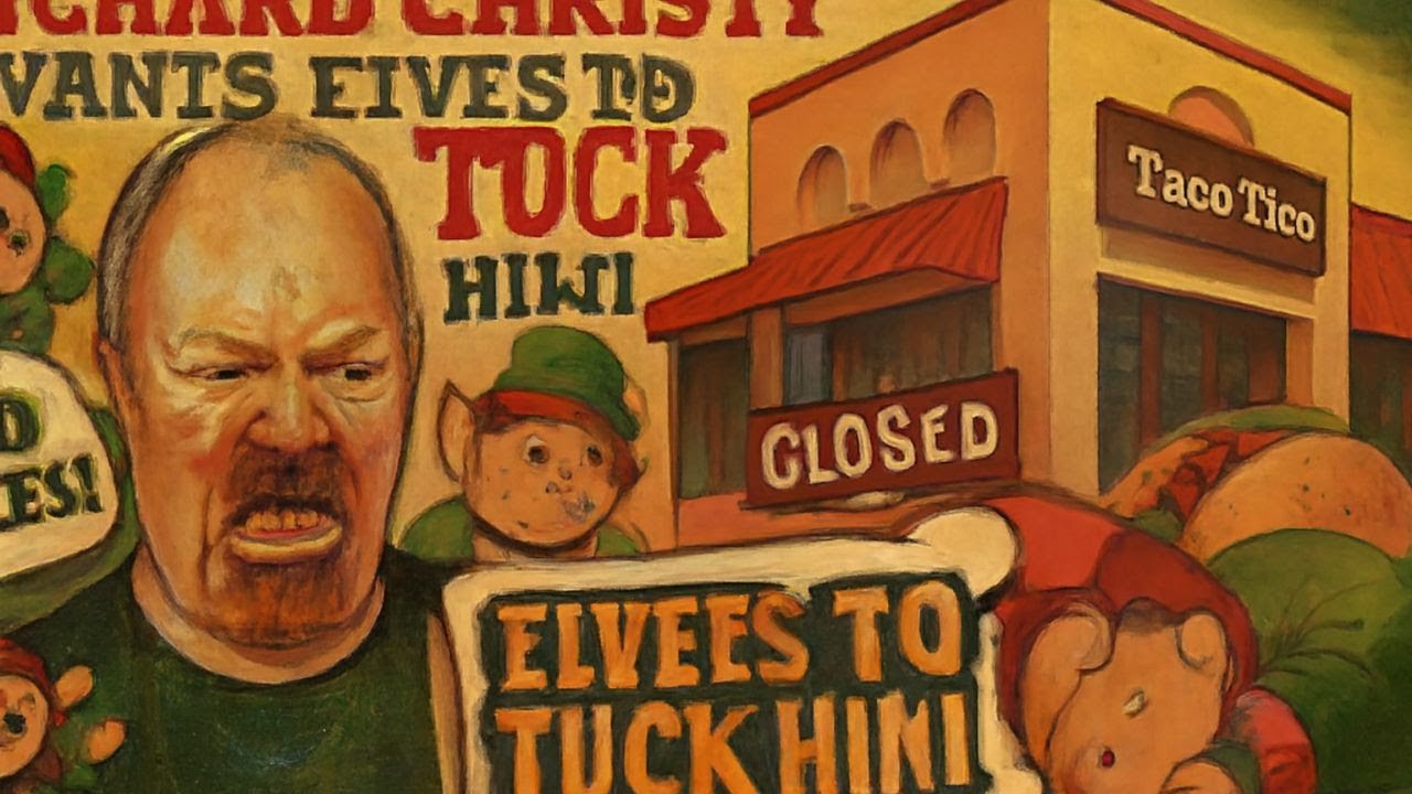 Richard Christy Desires Elves to Tuck Him In as Taco Tico Closes l 𝗧𝗵𝗲 𝗛𝗼𝘄𝗮𝗿𝗱 𝗦𝘁𝗲𝗿𝗻 𝗦𝗵𝗼𝘄