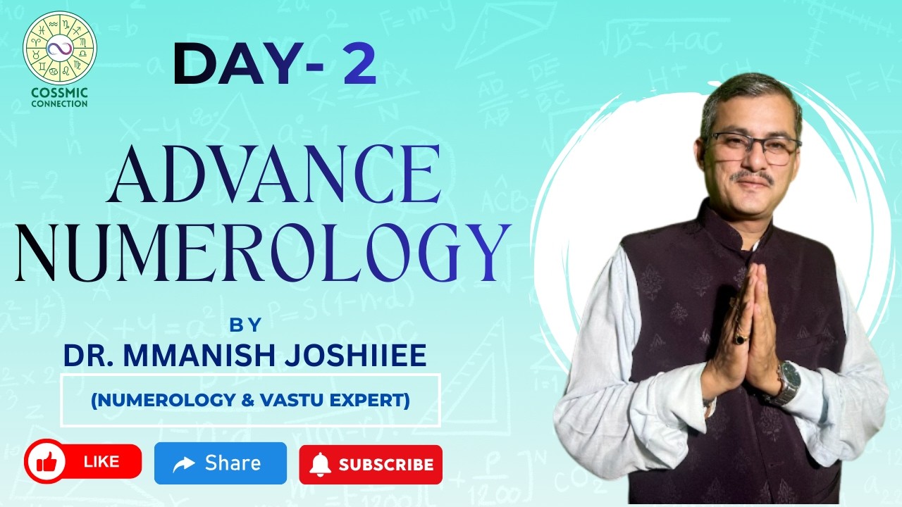 Day 2 | 5 Days Advance Numero Healing Chalenge | Cossmic Connection