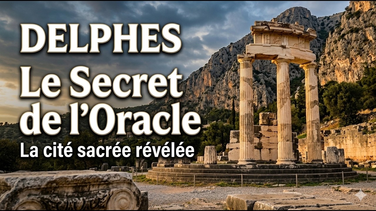 On est au centre du monde, et on visite l'Oracle de Delphes (Grèce 2019)