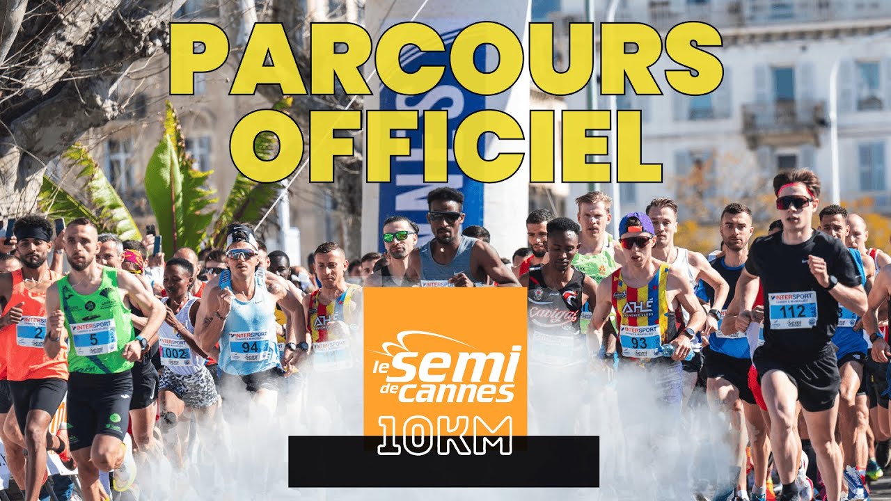 Parcours 10km Cannes 2026