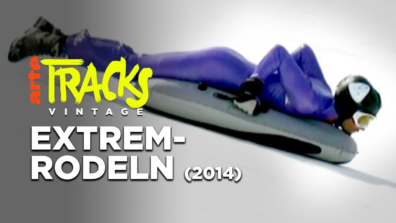 Zjazd na sankach pontonem! Ekstremalny sport: airboarding (Vintage 2014) | Arte TRACKS