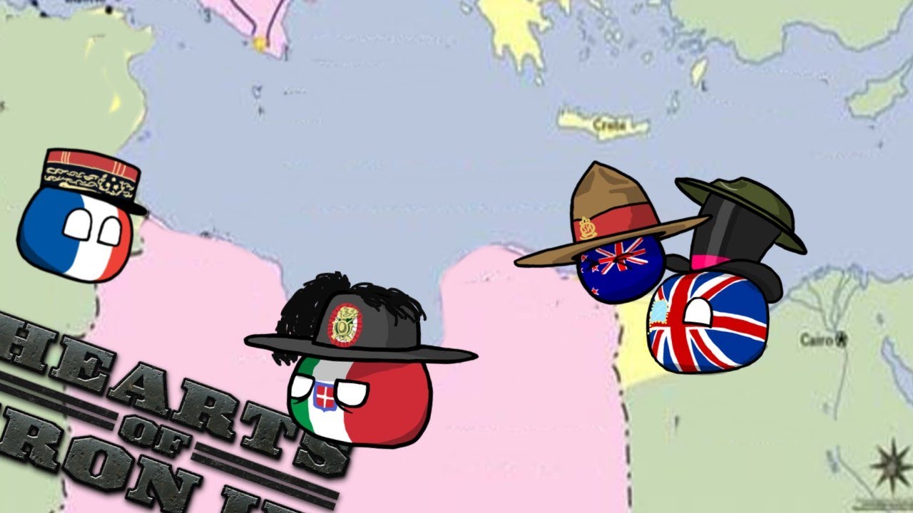 How Italy Lost North Africa - Hoi4 MP In A Nutshell