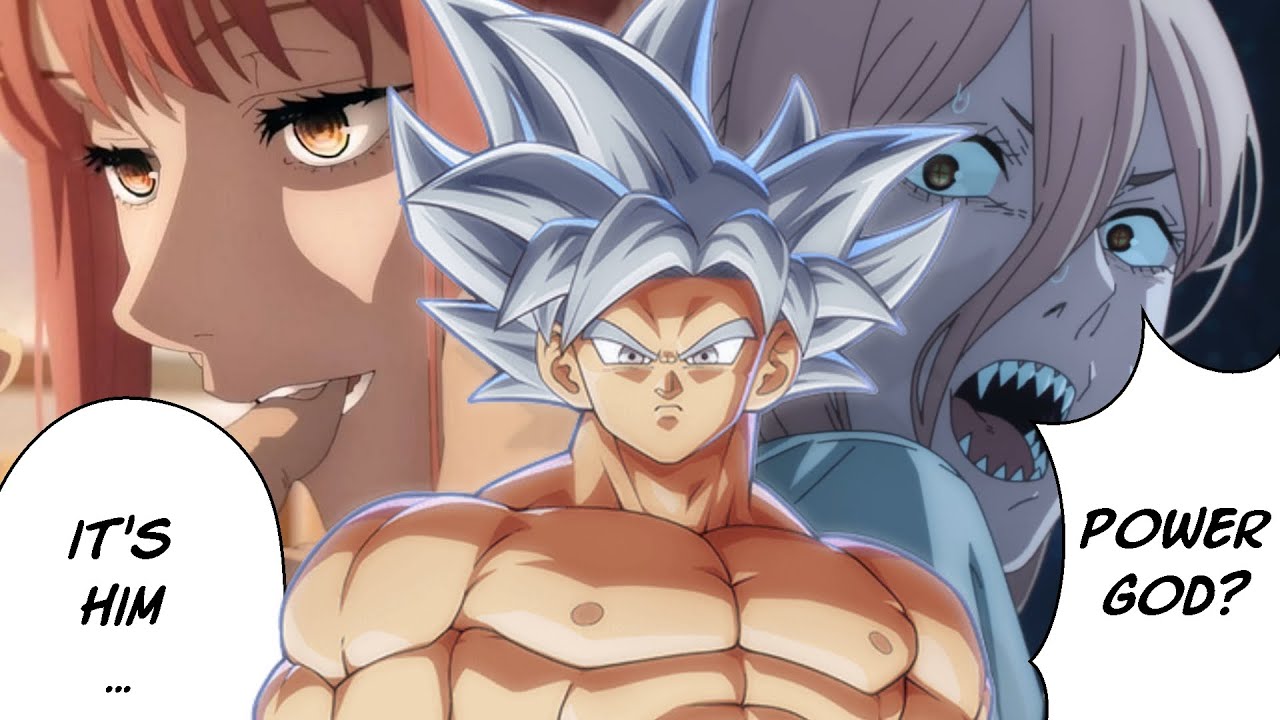 Goku stops Makima (Manga Parody) (Lobotomy Chainsawman)