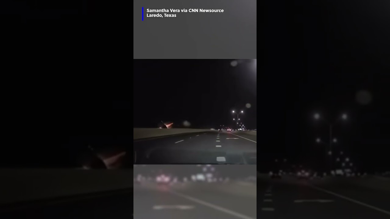 Texas plane crash caught on camera