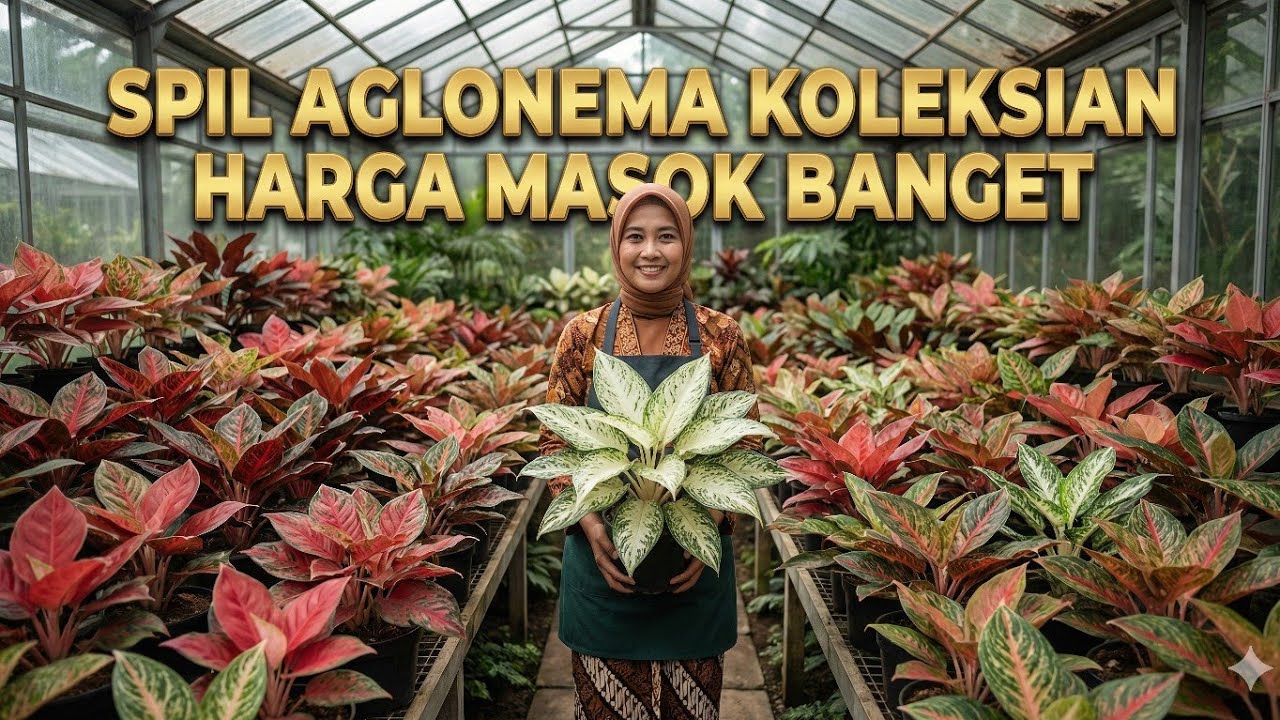 SPIL AGLONEMA KOLEKSIAN HARGA MASOK BANGET #aglonema #garden 
