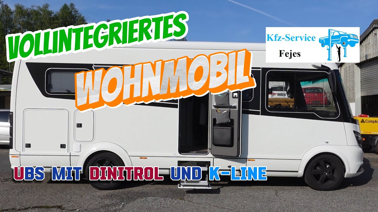 Wohnmobil Niesmann und Bischoff iSmove Unterbodenschutz und Hohlraumkonservierung