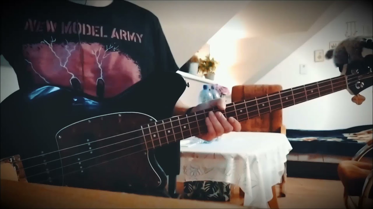 New Model Army Drag it down bass cover