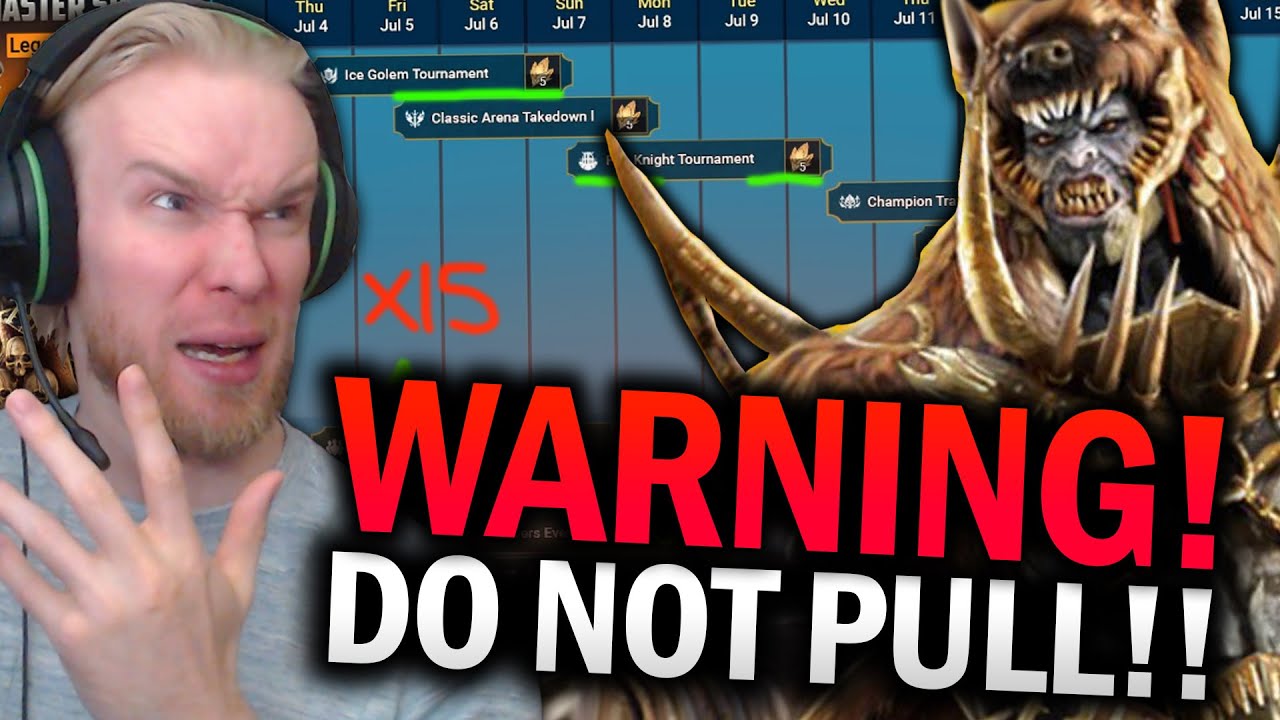 WARNING: DO NOT PULL! Packmaster Fusion Plan - Raid Shadow Legends F2P Guide