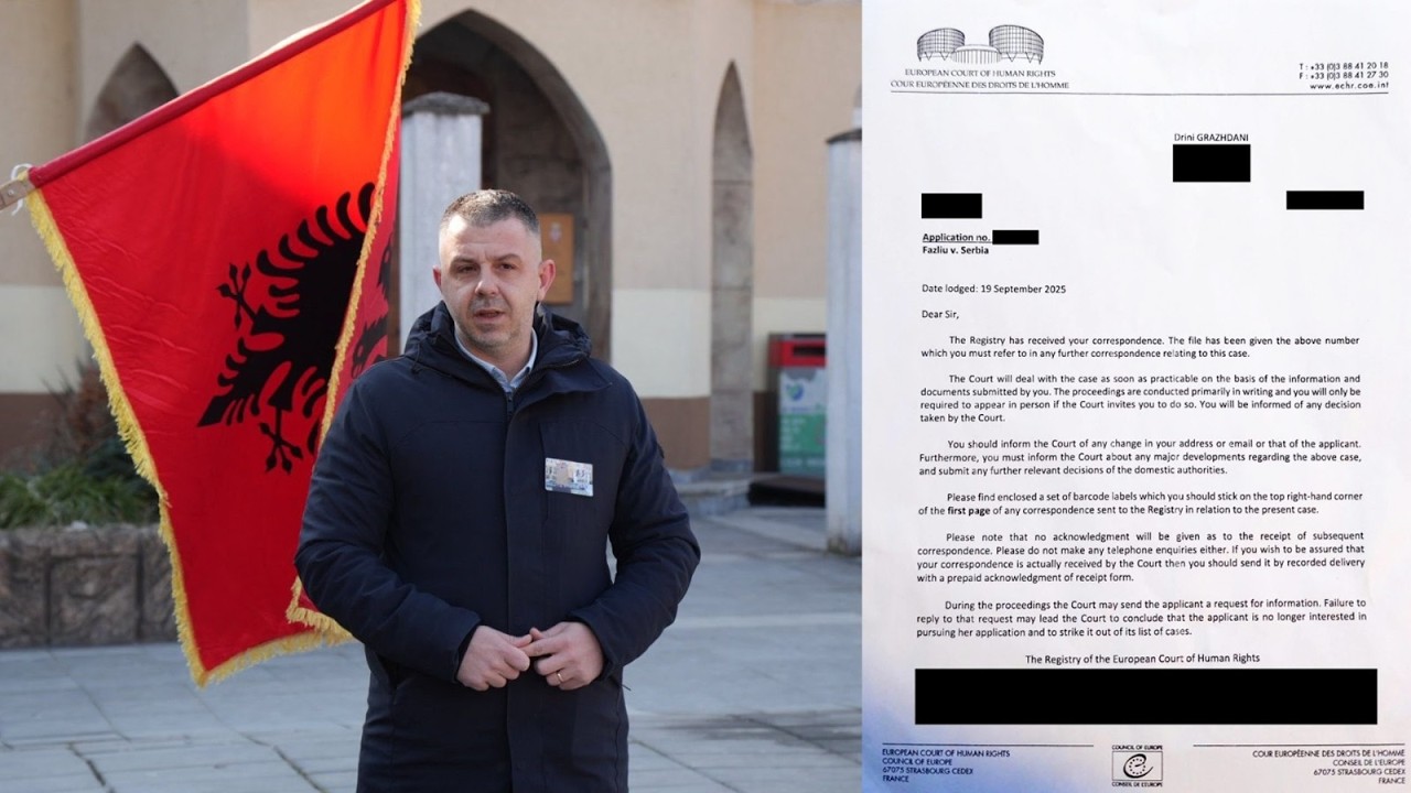 Shqiptarët e Preshevës sfidojnë Serbinë në Strasburg! Rexhepi zbulon çfarë ndodh me adresat