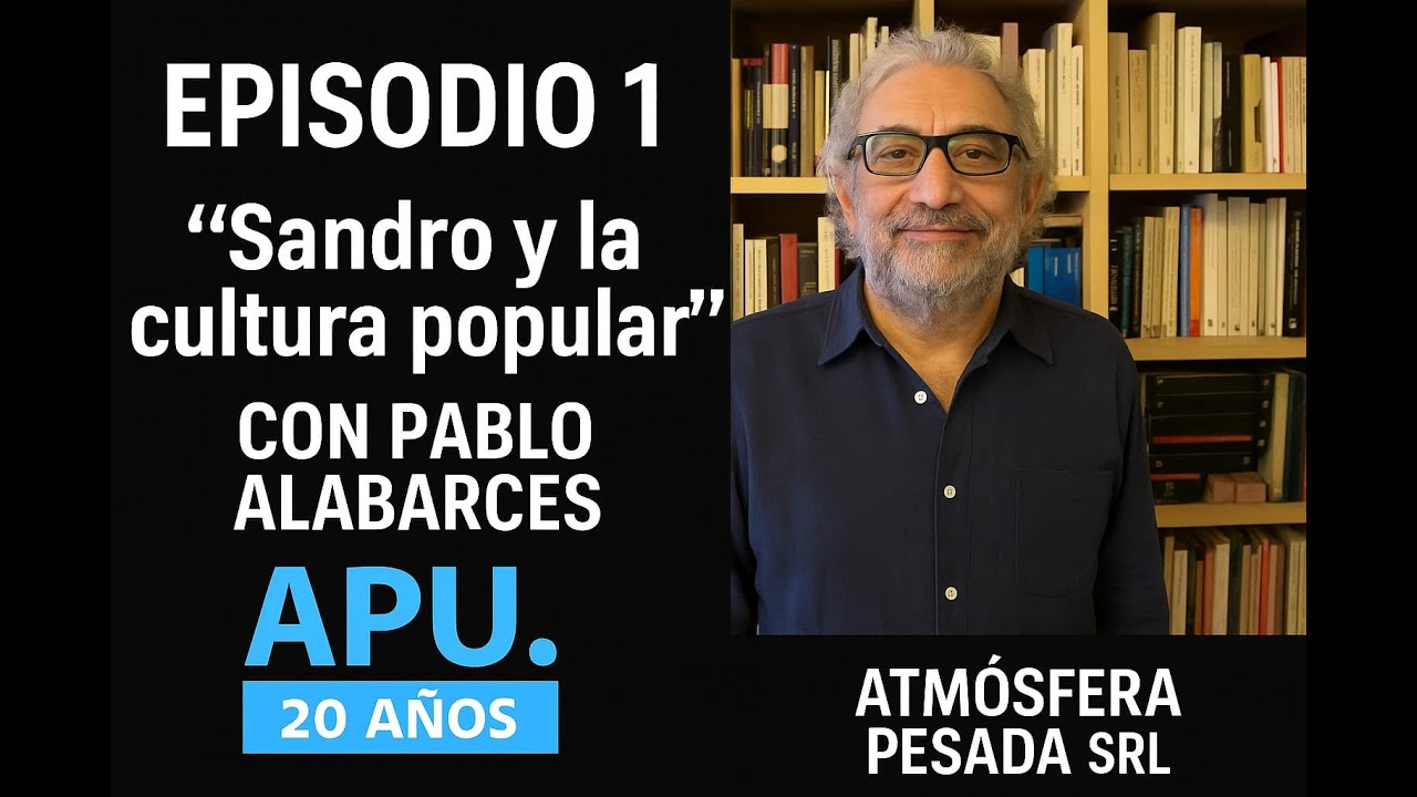 Sandro y la cultura popular  Conversamos con Pablo Alabarces